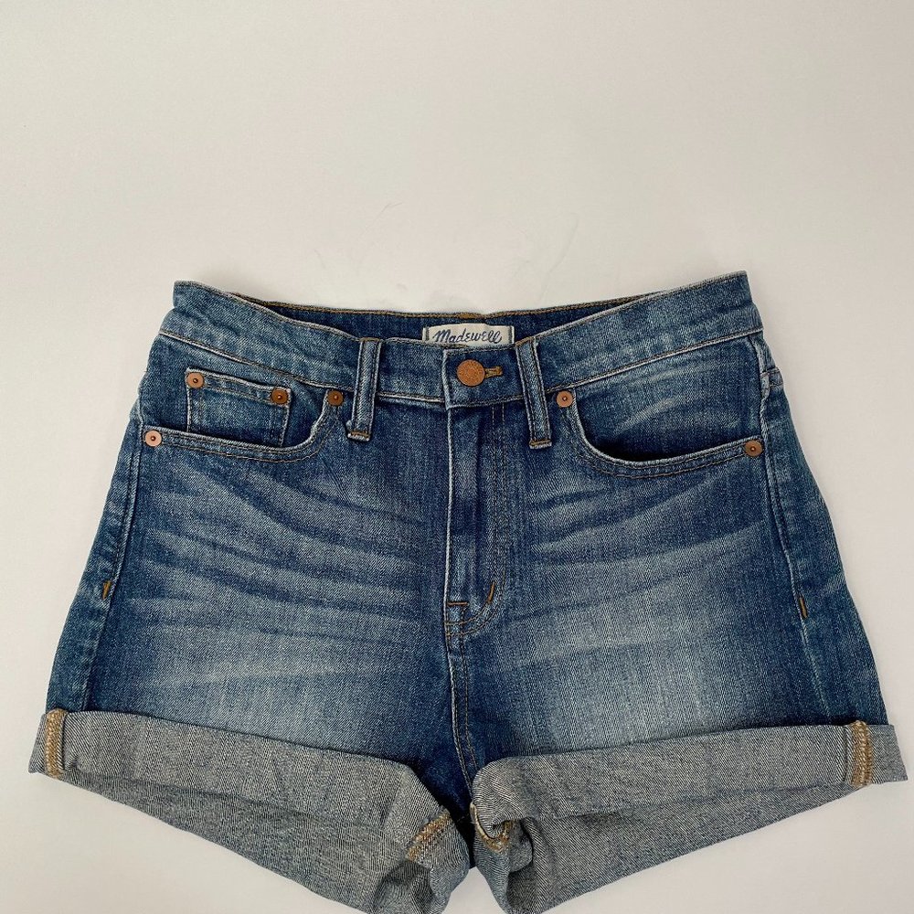 Madewell High Rise Denim Cutoff Shorts, size 26
